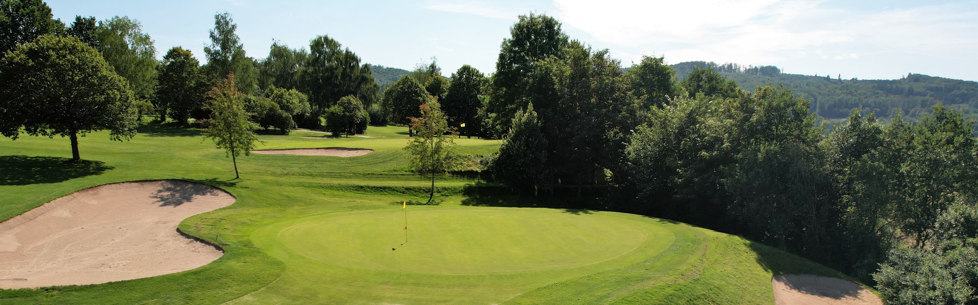 Kurhessischer Golfclub - Grün 3 und Grün 5