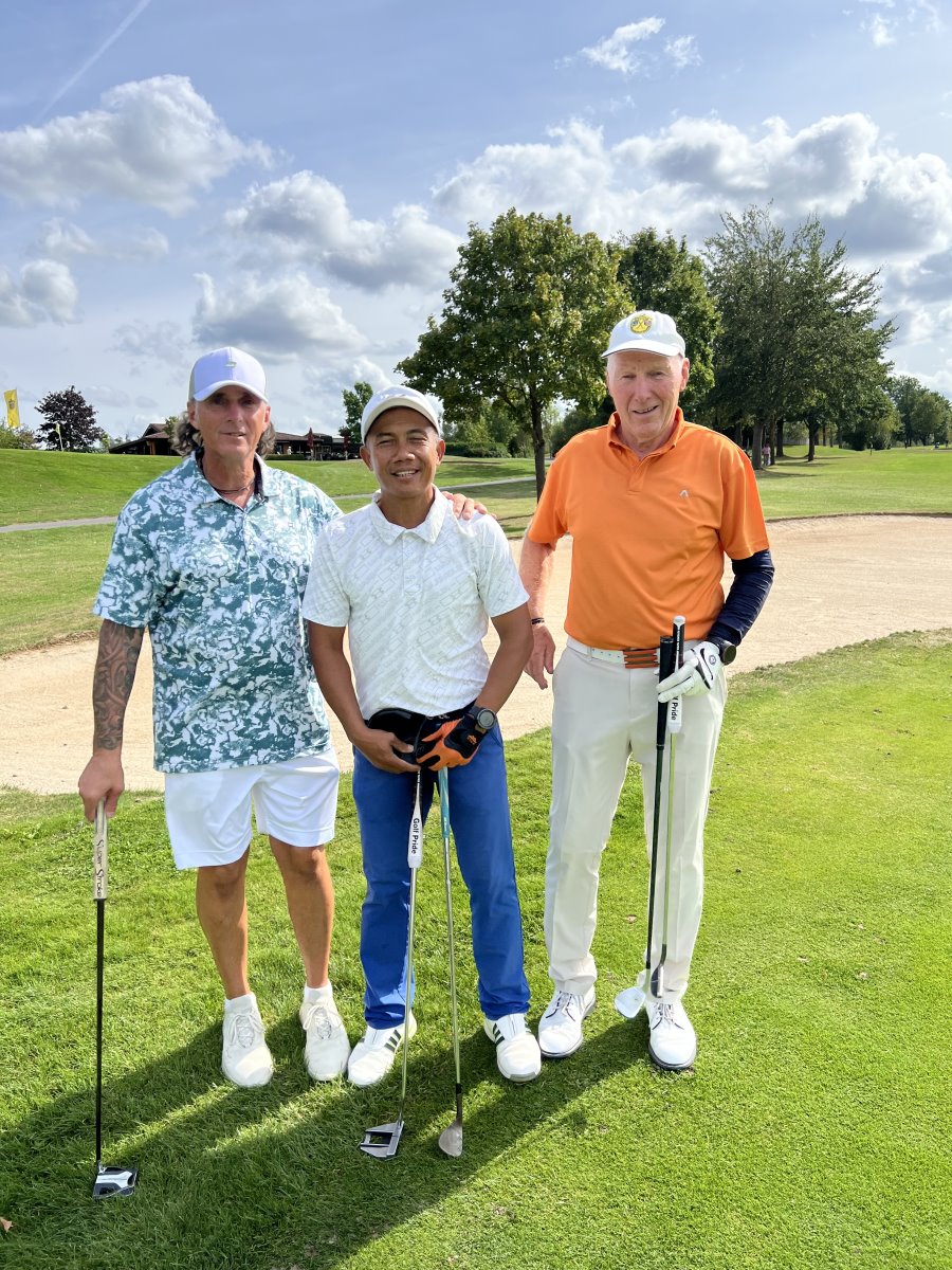 Clubmeisterschaft 2026: Christian Ehm (6.), Adchasorn Thongnut (5.), Martin Hahn (4.)
